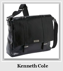 Black Kenneth Cole Messenger Bag 