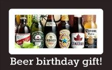 beer gift basket men birthday