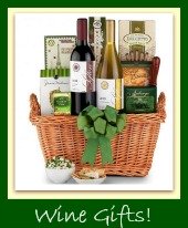 wine cheese gift basket