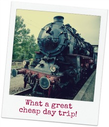 cheap day trips on train