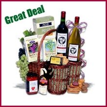 super discount wine gift basket