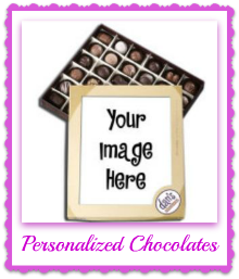 personalized chocolate gift